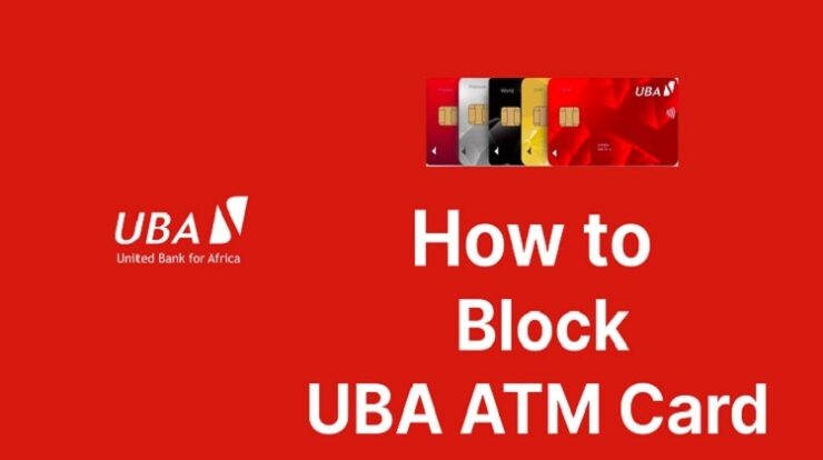 How to Block UBA ATM Card